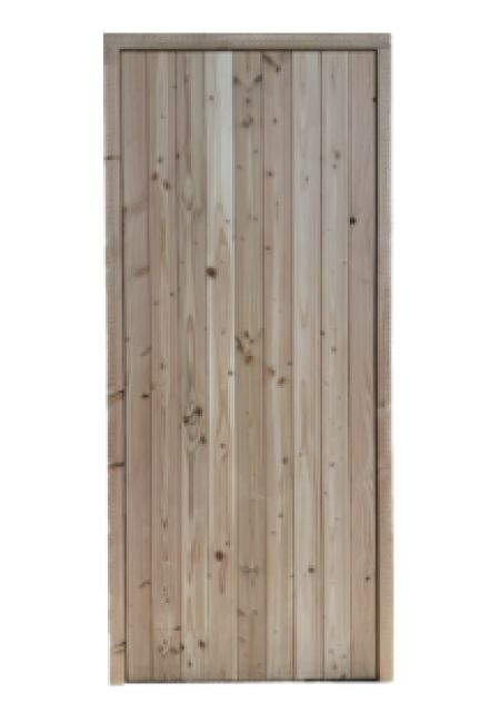 Douglas kozijn | met dichte enkele deur | 1000x2174 mm